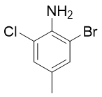 2-溴-6-氯-4-甲基苯胺